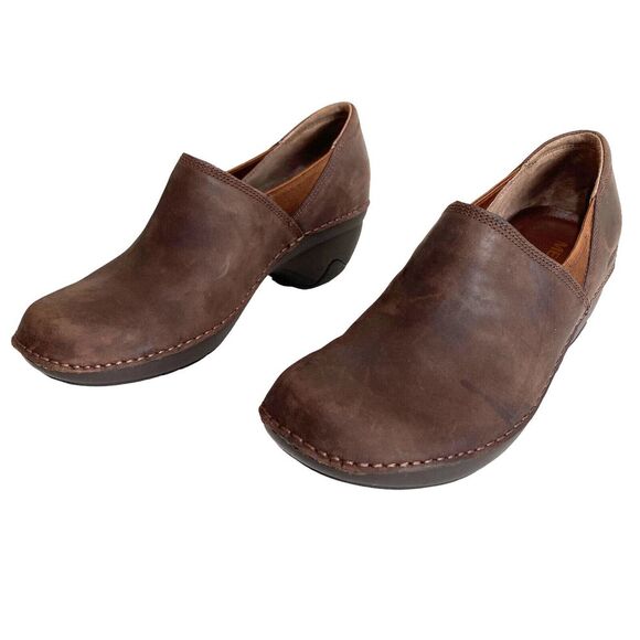 Merrell Emma Leather Brunette Shoes Clogs Comfort Women's Size 7 - J45650 - Picture 6 of 16